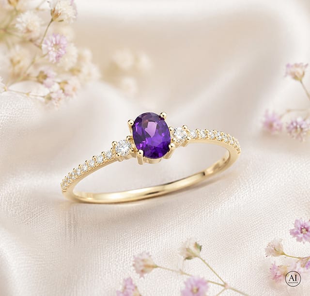 Zlatý prsten 14K Glare 1252 - Obrázek 4
