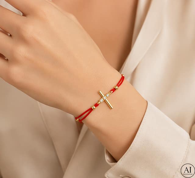 Zlatý náramek 14k Glare 498 - Obrázek 2